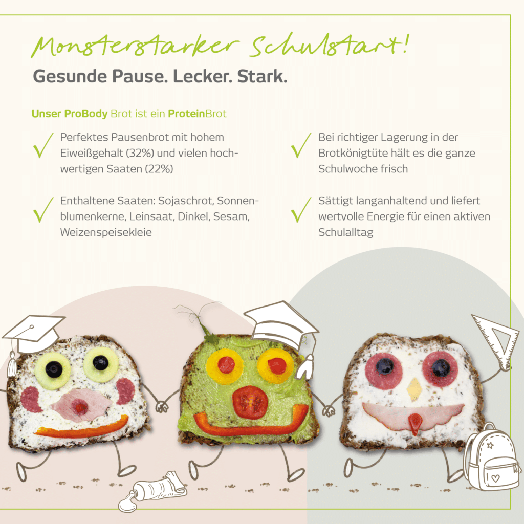 Bäckerei Schönstetter Flyer Herbstwochen 2026 - Gesunder Schulstart