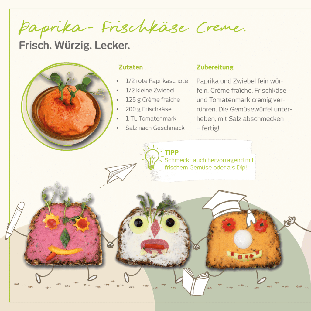 Bäckerei Schönstetter Flyer Herbstwochen 2026 - Rezept Aufstrich
